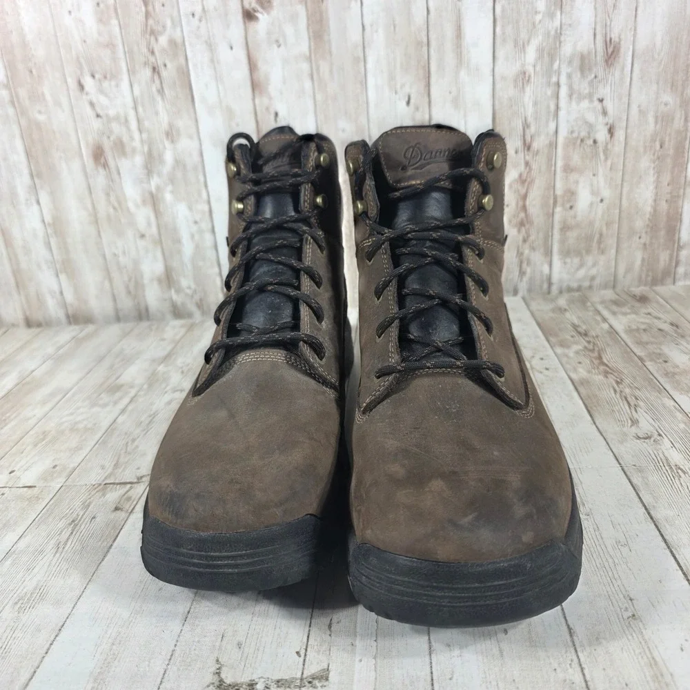 Danner Caliper‎ 6 Brown Mens Leather Waterproof Work Boots 19452 ASTM EH Size 13
